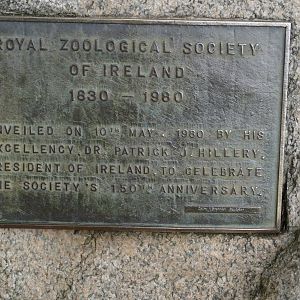 Zoo plaque, September 2018