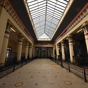 Egyptian temple interior
