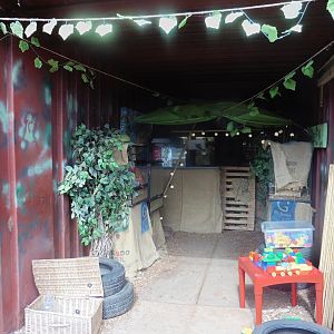 The Gift shop...er...Shipping Container.!