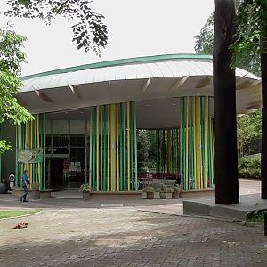 Giant Panda House From Outside