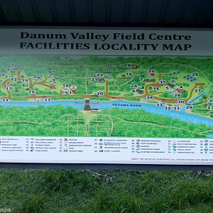Map of the Danum Valley Field Centre