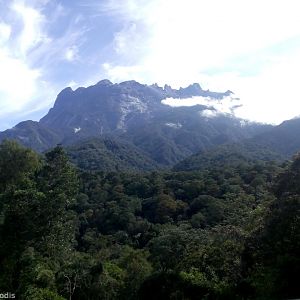 View to the Summit - Mount Kinabalu