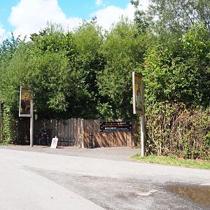 Entrance as seen from across the street