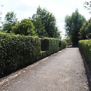 Pathway with hoofstock viewing areas