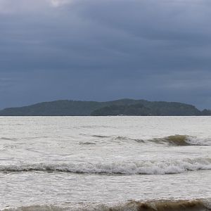 Manukan Island Viewed from Tanjung Aru Beach