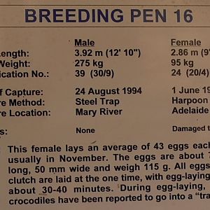 Example Breeding Pen Sign