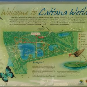Map of Cattana Wetlands