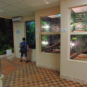 Reptile house