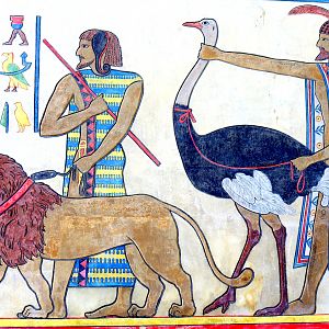 Mural - Egyptian Temple; Antwerp; 8th September 2018