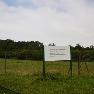 Grant's Zebra Enclosure at Haute-Touche, 14/06/18