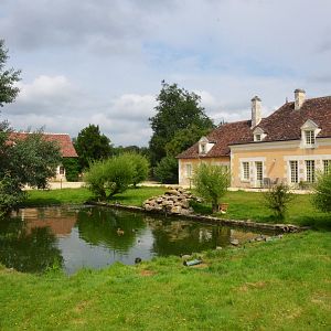Courtyard Waterfowl Enclosure at Haute-Touche, 14/06/18