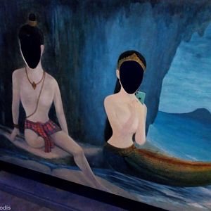 Mermaid with an iPhone?