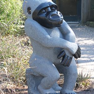 Gorilla-statue