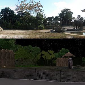 ZT2 Zoo Miami Asian Elephant Exhibit Recreation