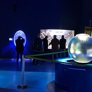 Aquarium in the polarium