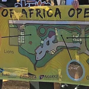 Pride of Africa - Banner From Groundbreaking