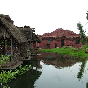 Chimp enclosure at ZOOM 11/05/09