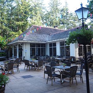 Old restaurant building