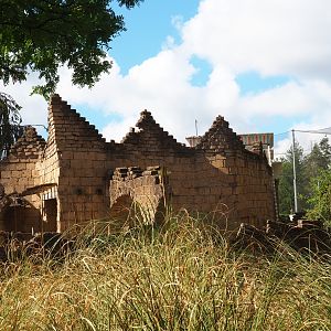 Ancient city structures