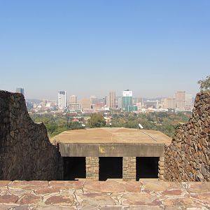 View of Downtown Pretoria from the Top of the Zoo