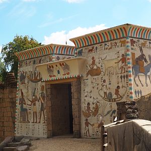 Egyptian gate in the Ancient City