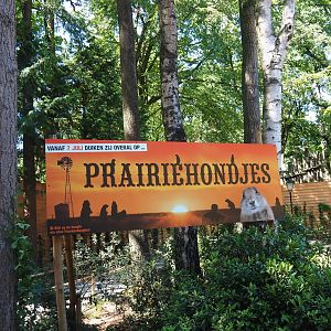 Prairie dogs sign