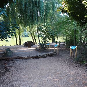 View of walk-through bird area (Sep 2nd, 2018)
