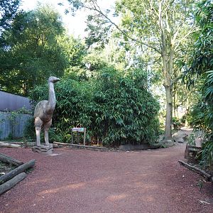 Madagascar area with giant elephant bird statue (Sep 2nd, 2018)
