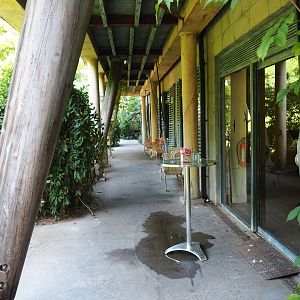 Walkway in Cuban aviary (Sep 2nd, 2018)