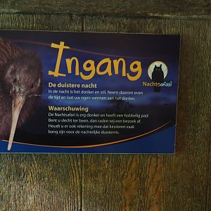 Entrance to Night Safari sign (Sep 2nd, 2018)