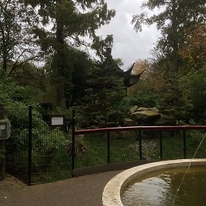 Michie’s tufted deer enclosure