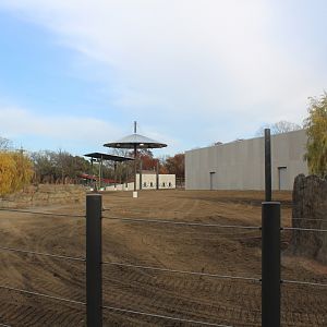 Adventure Africa Construction - African Elephant Exhibit Full view