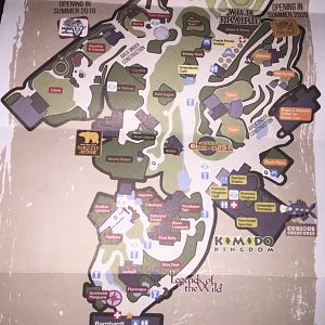 New Akron Zoo Map