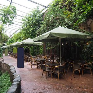 Pathway alongside terrace area and restaurant (Sep 16th, 2018)
