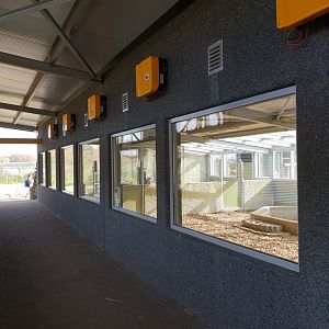 Gangway through the South America House