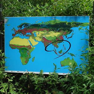 Rimba location map sign (Sep 16th, 2018)