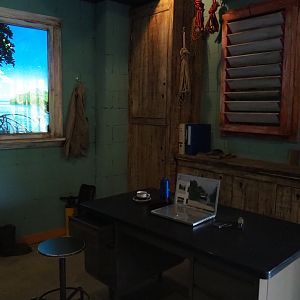 Mock-up of ranger field office (Sep 16th, 2018)