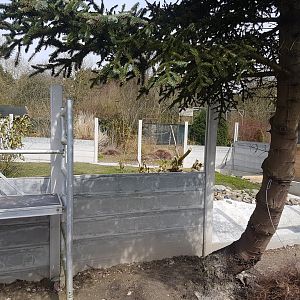 Construction new enclosures