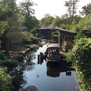 View over the boat ride station