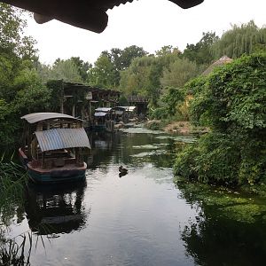 View over the boat ride station