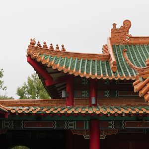CHINA - Entry Building Roof Detail