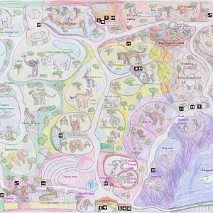 Lena Zoo Map