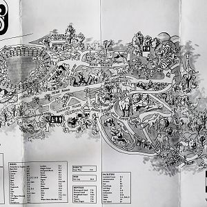 Wellington Zoo map 1994 (small version)