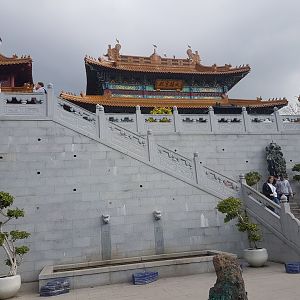 Stairway to the temple