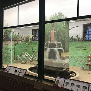 Australia House - parrot aviary 171018