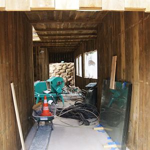 Komodo Dragon Enclosure Construction at Biotropica, 16/06/18