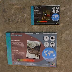 Signage Example at Biotropica, 16/06/18