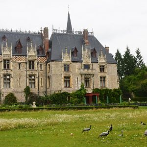 Chateau with Birds at Clères, 16/06/18
