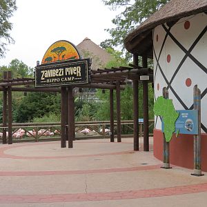 Zambezi River Hippo Camp - Entrance