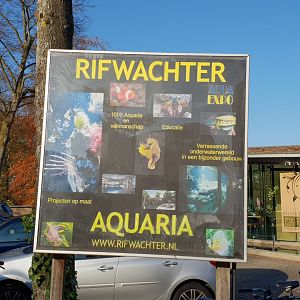 Sign for AquaExpo - Rifwachter
